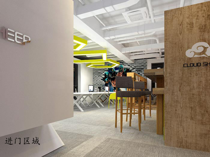 動漫公司辦公室軟裝設(shè)計(jì)方案